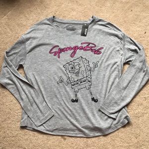 SpongeBob Long Sleeve Women’s Top